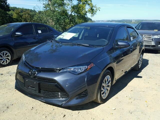 5YFBURHE1HP686052 - 2017 TOYOTA COROLLA L GRAY photo 2