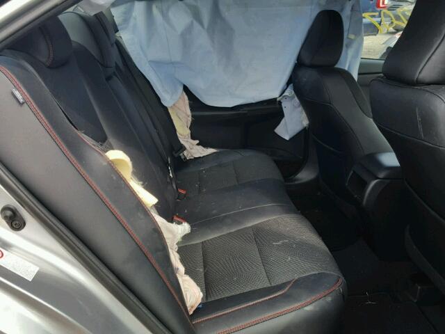 4T1BF1FK2HU441179 - 2017 TOYOTA CAMRY LE ვერცხლისფერი ფოტო 6