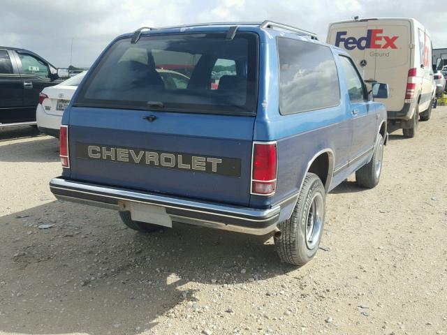 1GNCS18Z6K8113365 - 1989 CHEVROLET BLAZER S10 TWO TONE photo 4