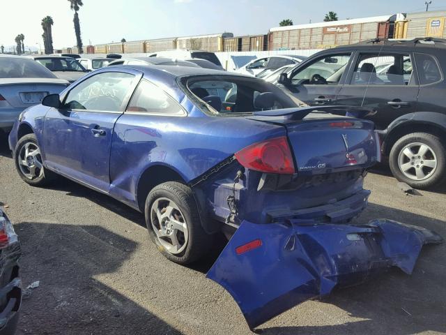 1G2AL15F777377686 - 2007 PONTIAC G5 BLUE photo 3