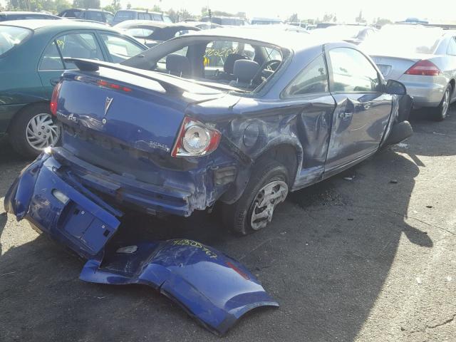 1G2AL15F777377686 - 2007 PONTIAC G5 BLUE photo 4