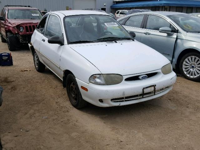 KNJLT05H9V6221794 - 1997 FORD ASPIRE WHITE photo 1