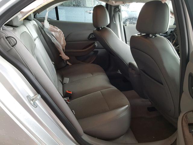 1G11C5SAXDF319027 - 2013 CHEVROLET MALIBU 1LT ვერცხლისფერი ფოტო 6