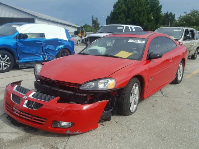 4B3AG52H33E052083 - 2003 DODGE STRATUS R/ RED photo 2