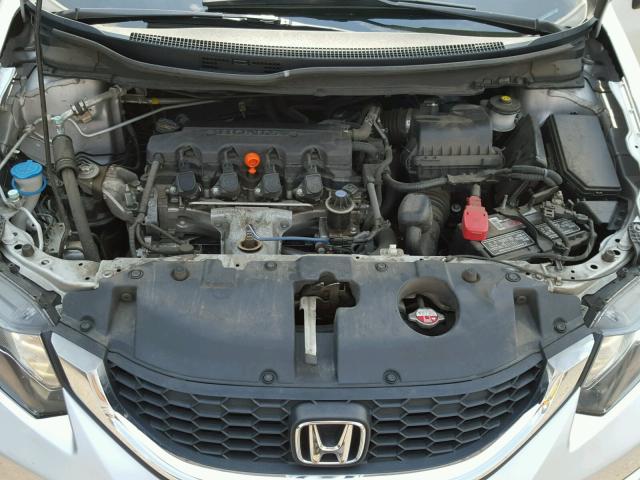 19XFB2F71FE240548 - 2015 HONDA CIVIC SE SILVER photo 7