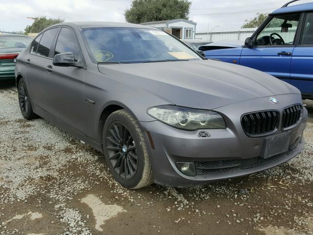 WBAFR7C52CC816949 - 2012 BMW 535 GRAY photo 1