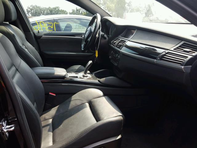 5YMGZ0C56ALK13084 - 2010 BMW X6 M BLACK photo 5