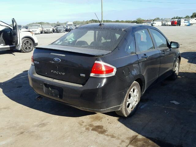 1FAHP36N99W221230 - 2009 FORD FOCUS SES BLACK photo 4