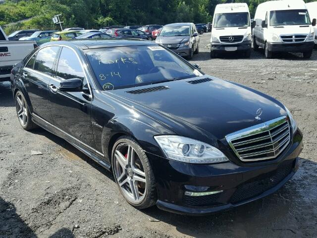 WDDNG76X17A082524 - 2007 MERCEDES-BENZ S 600 BLACK photo 1