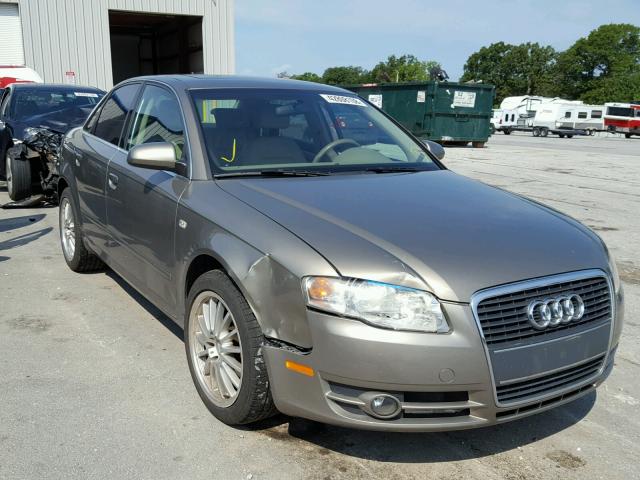 WAUAF78E76A033718 - 2006 AUDI A4 2 GOLD photo 1