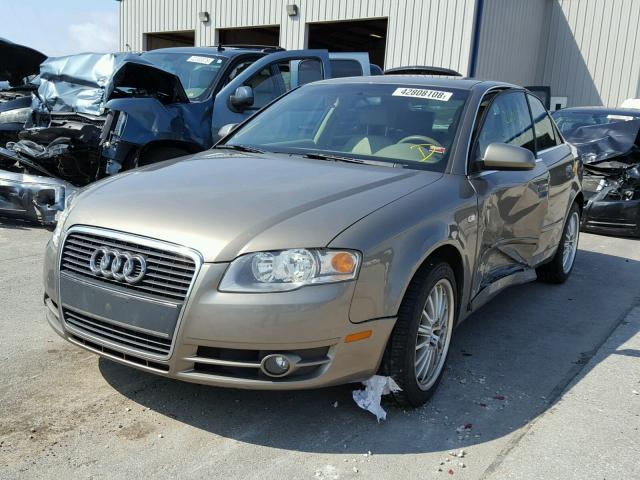 WAUAF78E76A033718 - 2006 AUDI A4 2 GOLD photo 2