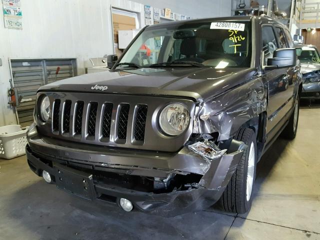 1C4NJRFB6ED762118 - 2014 JEEP PATRIOT CHARCOAL photo 9