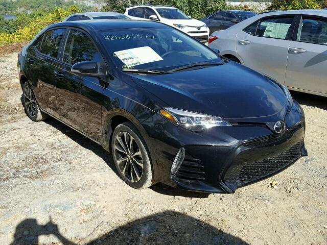 5YFBURHE5HP690203 - 2017 TOYOTA COROLLA L BLACK photo 1