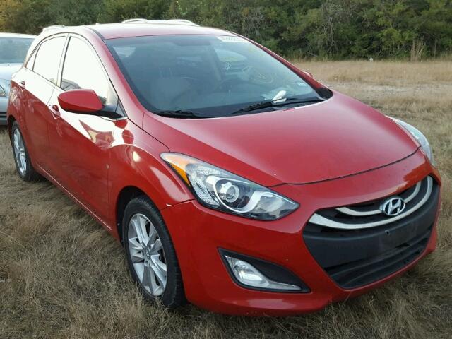 KMHD35LEXDU085999 - 2013 HYUNDAI ELANTRA GT RED photo 1