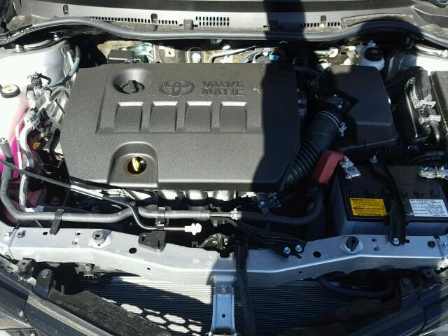 JTNKARJE9HJ548763 - 2017 TOYOTA COROLLA IM SILVER photo 7