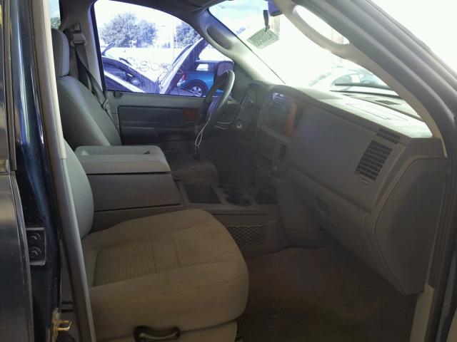 3D7KR28C66G154022 - 2006 DODGE RAM 2500 S BLUE photo 5