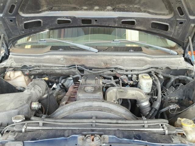 3D7KR28C66G154022 - 2006 DODGE RAM 2500 S BLUE photo 7