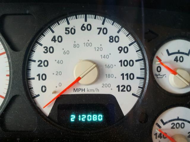 3D7KR28C66G154022 - 2006 DODGE RAM 2500 S BLUE photo 8