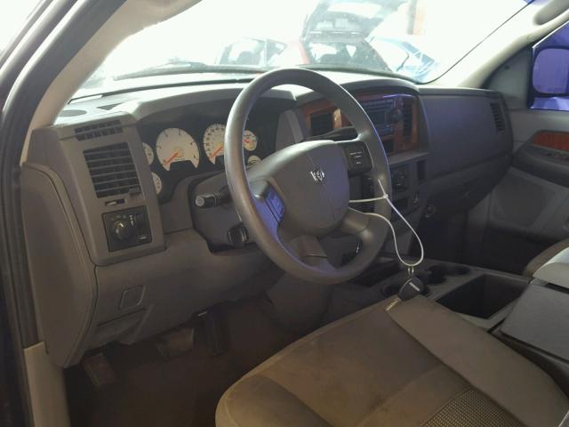 3D7KR28C66G154022 - 2006 DODGE RAM 2500 S BLUE photo 9