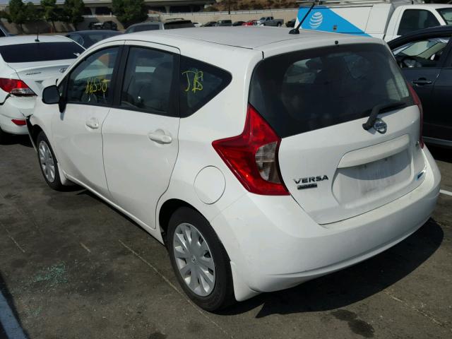 3N1CE2CP7EL362682 - 2014 NISSAN VERSA NOTE WHITE photo 3