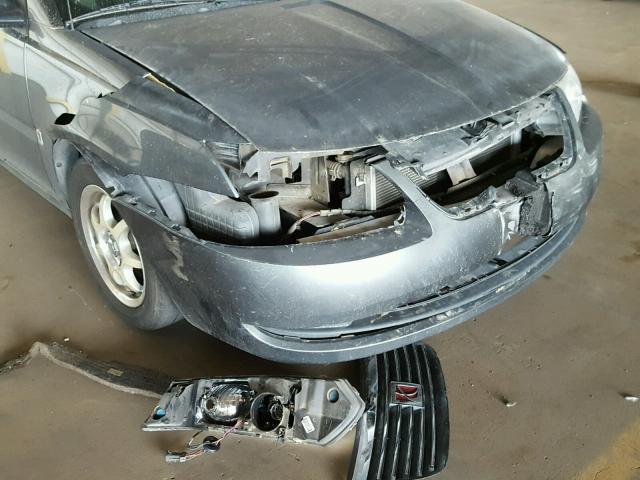 1G8AJ55FX7Z114468 - 2007 SATURN ION LEVEL GREEN photo 9
