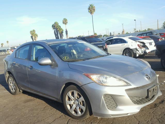 JM1BL1UP8D1756964 - 2013 MAZDA 3 I SILVER photo 1