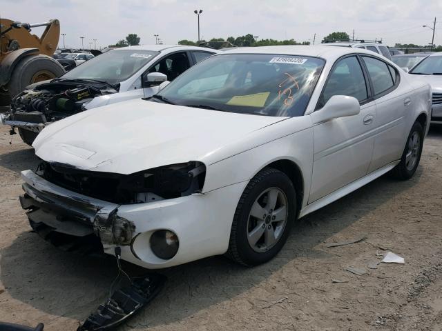 2G2WP552161225588 - 2006 PONTIAC GRAND PRIX WHITE photo 2