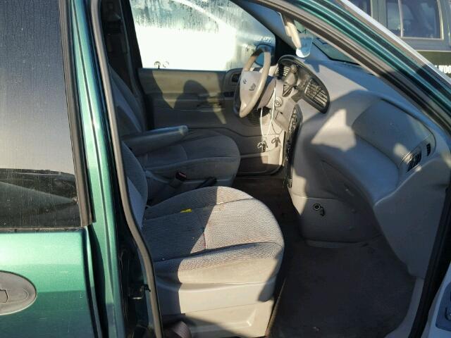 2FMZA50432BA39909 - 2002 FORD WINDSTAR L GREEN photo 5