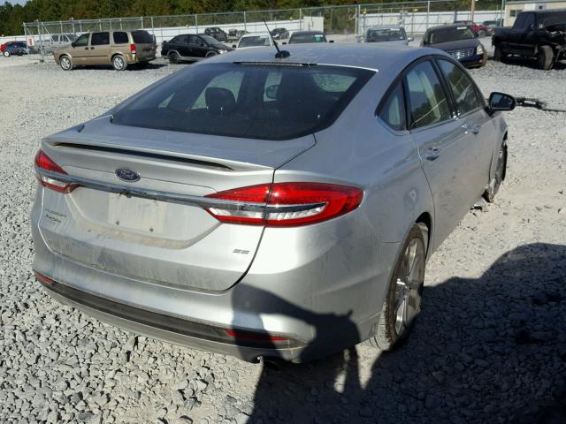 3FA6P0H74HR332824 - 2017 FORD FUSION TAN photo 4