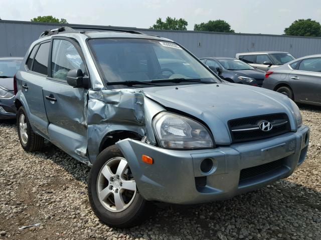 KM8JM12B16U274429 - 2006 HYUNDAI TUCSON GL TEAL photo 1