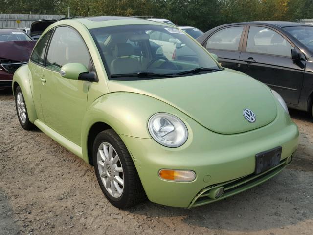 3VWCR31C55M416219 - 2005 VOLKSWAGEN NEW BEETLE მწვანე ფოტო 1