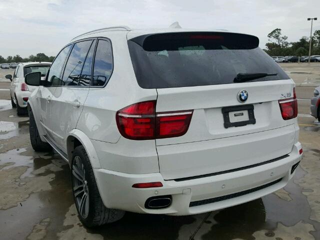 5UXZV8C53CL425941 - 2012 BMW X5 WHITE photo 3