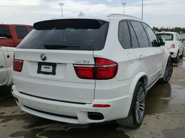 5UXZV8C53CL425941 - 2012 BMW X5 WHITE photo 4