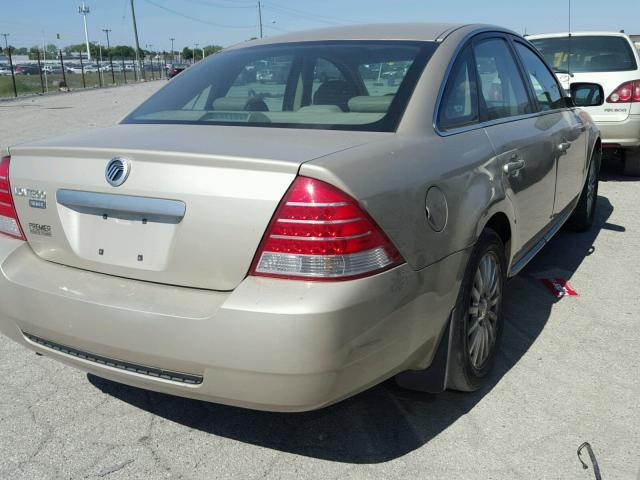 1MEHM42156G615792 - 2006 MERCURY MONTEGO PR 金色 照片 4