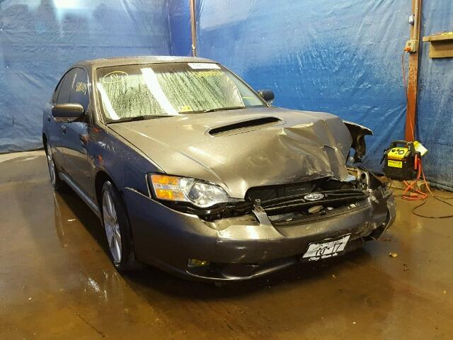 4S3BL676476203476 - 2007 SUBARU LEGACY GT GRAY photo 1