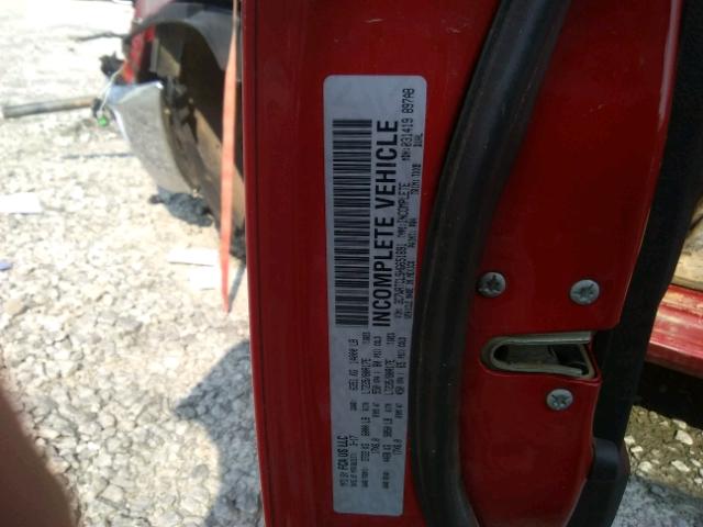 3C7WRTCL5HG651691 - 2017 RAM 3500 RED photo 10