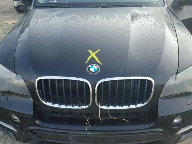 5UXZV4C50BL738954 - 2011 BMW X5 XDRIVE3 BLACK photo 7