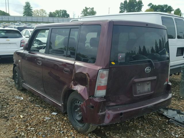 JTLKT324250170793 - 2005 TOYOTA SCION XB PURPLE photo 3