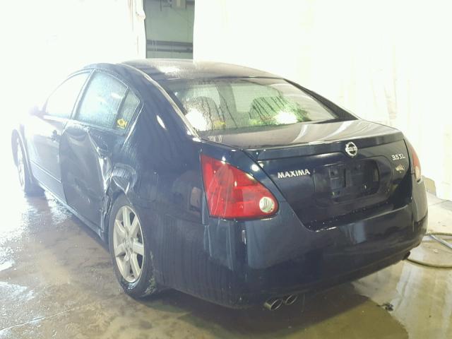 1N4BA41E85C814044 - 2005 NISSAN MAXIMA SE BLUE photo 3