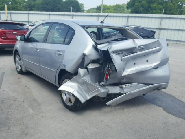 3N1AB61E29L616037 - 2009 NISSAN SENTRA 2.0 SILVER photo 3