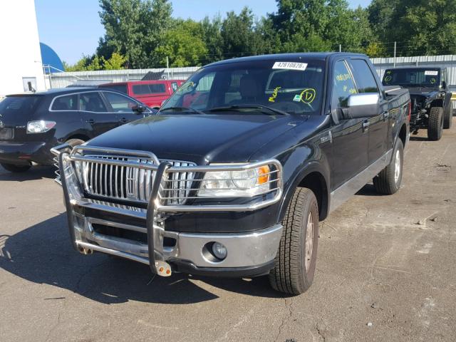 5LTPW18556FJ12637 - 2006 LINCOLN MARK LT BLACK photo 2