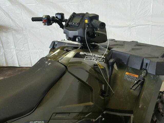 4XASEA573JA264757 - 2018 POLARIS SPORTSMAN GREEN photo 5