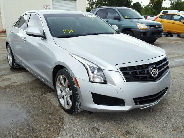 1G6AA5RA9D0170344 - 2013 CADILLAC ATS SILVER photo 1