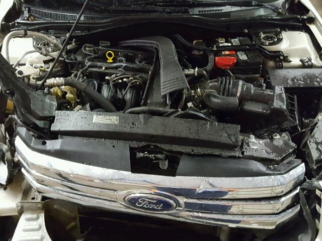 3FAHP07Z78R103890 - 2008 FORD FUSION SE CREAM photo 7