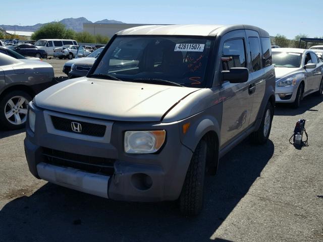 5J6YH28564L031680 - 2004 HONDA ELEMENT GREEN photo 2