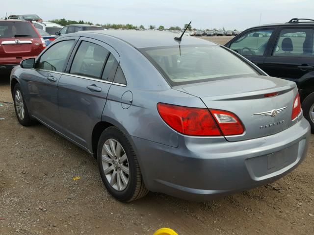 1C3CC5FB2AN211686 - 2010 CHRYSLER SEBRING BLUE photo 3