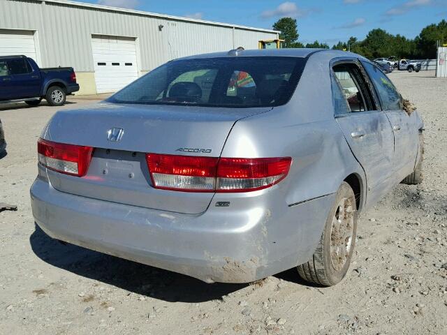 1HGCM66824A065757 - 2004 HONDA ACCORD EX SILVER photo 4