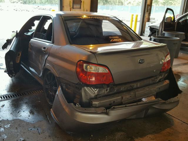 JF1GD77617L504240 - 2007 SUBARU IMPREZA WR GRAY photo 3