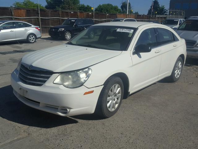 1C3LC46K08N225896 - 2008 CHRYSLER SEBRING LX WHITE photo 2