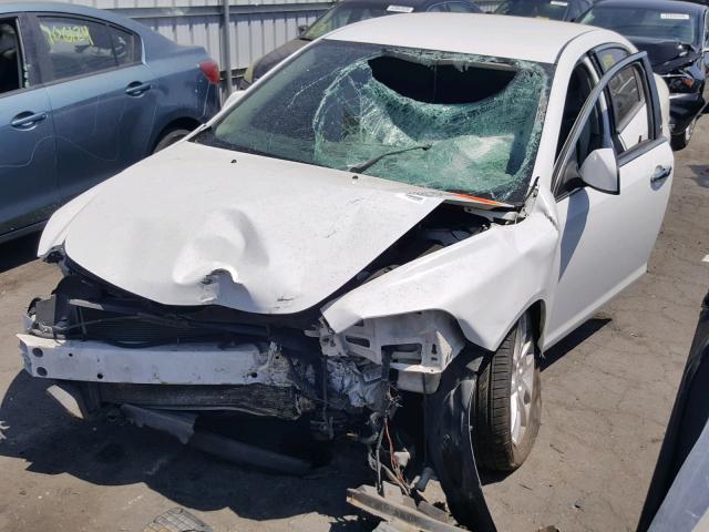 1G1ZE5E14BF348500 - 2011 CHEVROLET MALIBU LTZ 白色 照片 2